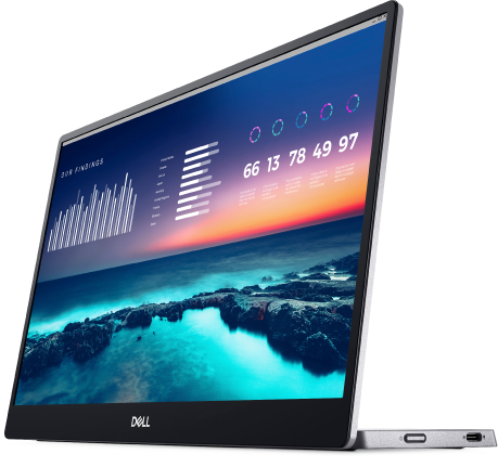 Dell 14 可攜式顯示器 – P1424H (市價 $12,999) 